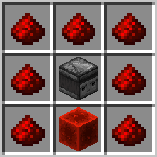 Redstone receiver recipe