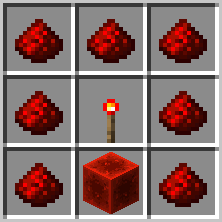 Redstone sender recipe